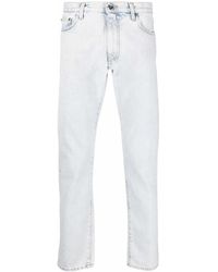Off-White c/o Virgil Abloh - Diag Print Slim Fit Jeans - Lyst