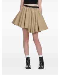 Self-Portrait - Pleated Asymmetric Skirt - Lyst