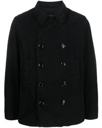 Aspesi - Double-breasted Padded Jacket - Lyst