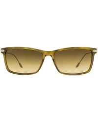 Longines - Rectangle-frame Gradient-lenses Sunglasses - Lyst