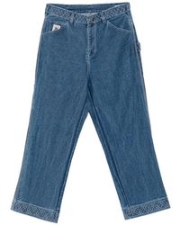 Bode - Broek Met Borduurwerk - Lyst