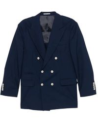 Brunello Cucinelli - Chaqueta Con Doble Botonadura - Lyst