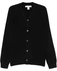 Comme des Garçons - V-Neck Button-Up Cardigan - Lyst