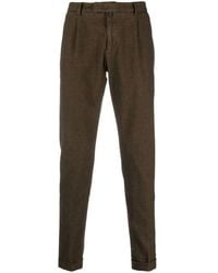 Briglia 1949 - Mid-rise Tapered Trousers - Lyst