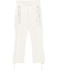 Midorikawa - Raw-Edge Trousers - Lyst