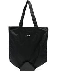 Y-3 - Bolso shopper Pckbl con logo - Lyst