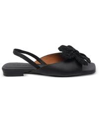 Ángel Alarcón - Flower Square-Toe Slingback - Lyst