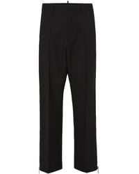DSquared² - Pleat-Detail Tailored Trousers - Lyst