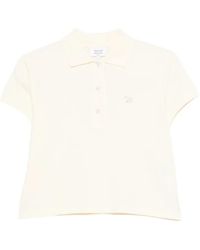 Maison Kitsuné - Logo-Patch Polo Top - Lyst