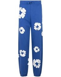 DENIM TEARS - Wreath-Print Track Pants - Lyst