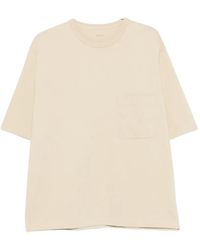 Lemaire - Patch-Pocket Short-Sleeve T-Shirt - Lyst