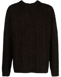 Our Legacy - Pullover mit Aran-Strickmuster - Lyst
