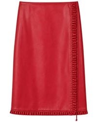 Niccolò Pasqualetti - Gala Ruffled Midi Skirt - Lyst
