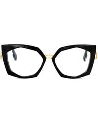 Cazal - Brille Mit Logo-Print - Lyst