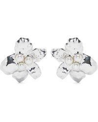 Ryenn's Eyes - X Quentin Jones 'sculpted Flower' ピアス - Lyst