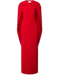 Alberta Ferretti - Kleid Aus Krepp - Lyst