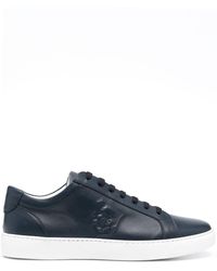 Corneliani - Boston Low-top Leather Sneakers - Lyst