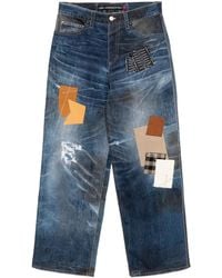 ANDERSSON BELL - Jeans Con Stampa Patchwork - Lyst