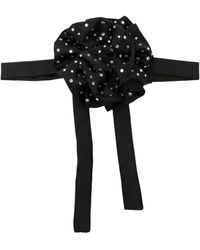 Atu Body Couture - Cravatta con applicazione a fiori x Rue Ra - Lyst