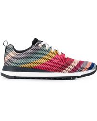 Paul Smith 'Rappid' Sneakers mit "Swirl"-Print - Grün