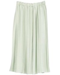 Tibi - Falda Midi Con Cinturilla Elástica - Lyst