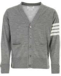 Thom Browne - 4-Bar Cardigan - Lyst