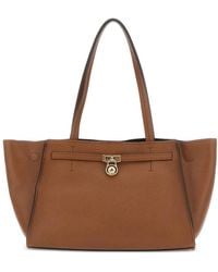 MICHAEL Michael Kors - Hamilton Moderne Large Leather Tote Bag - Lyst