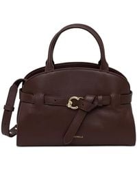 Coccinelle - Buckle-Detail Leather Tote Bag - Lyst