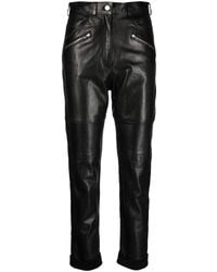 IRO - Aysel Leather Trousers - Lyst
