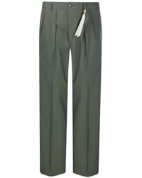 Santaniello - Pantalon À Plis Marqués - Lyst