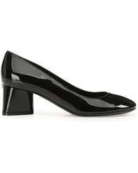 Sergio Rossi - Pilier Leather Pumps - Lyst