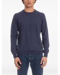 Barba Napoli - Langärmeliger Pullover mit rundem Ausschnitt - Lyst