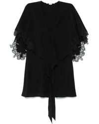 Stella McCartney - Lace-Detailing Blouse - Lyst