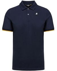 K-Way - Tipped Polo Shirt - Lyst