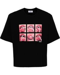 Fiorucci - Mouth Graphic-Print Cotton T-Shirt - Lyst