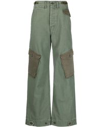 Mother - The G.i. Jane Greaser Nerdy Straight-leg Trousers - Lyst