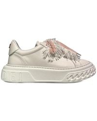 Casadei - Fringe Platform Sneakers - Lyst
