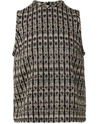 Giambattista Valli - Bouclé-Texture Tank Top - Lyst