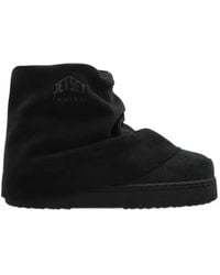Inuikii - X Jetset Drape Low Suede Snow Boots - Lyst