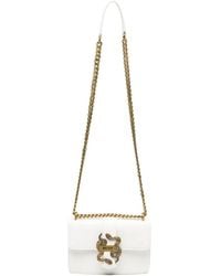 Just Cavalli - Snake-Detail Shoulder Bag - Lyst