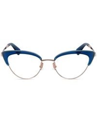 Kate Spade - Cat-Eye Frame Glasses - Lyst