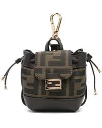 Fendi - Nano Backpack Patterned Charm - Lyst