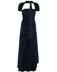 Siedres - Roxy Cut-Out Ruched Asymmetric Dress - Lyst