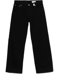 McQueen - Jeans Mit Weitem Bein - Lyst
