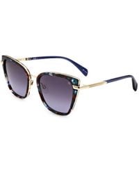 Rag & Bone - Tortoiseshell-Effect Cat-Eye Sunglasses - Lyst