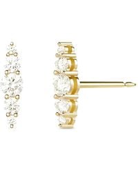 Melissa Kaye - 18K Aria Diamond Earrings - Lyst