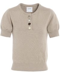 Barrie - Jewelled Buttons Top - Lyst