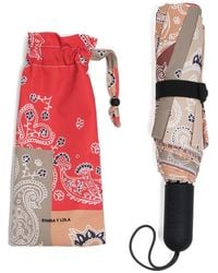Bimba Y Lola - Patchwork-Pattern Umbrella - Lyst