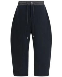 Sacai - Cotton And Nylon Sweatpants - Lyst