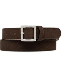 Gianni Chiarini - Suede Buckle-Fastening Belt - Lyst
